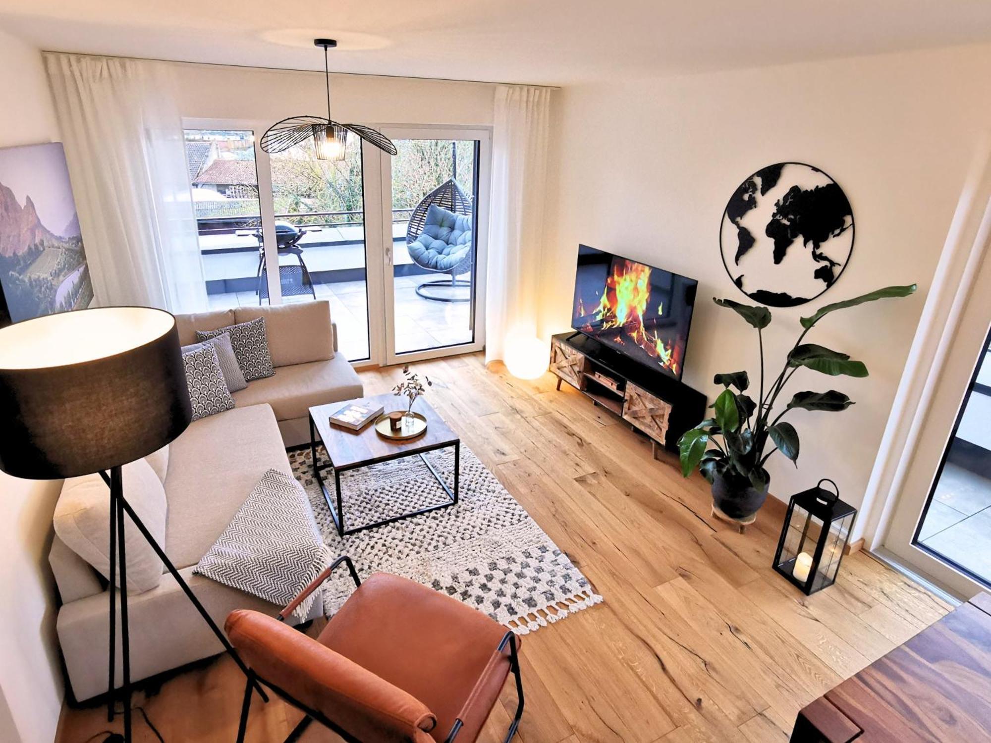 Appartement Fynbos Penthouse Deluxe, Balkon, Parkplatz à Straubing Extérieur photo